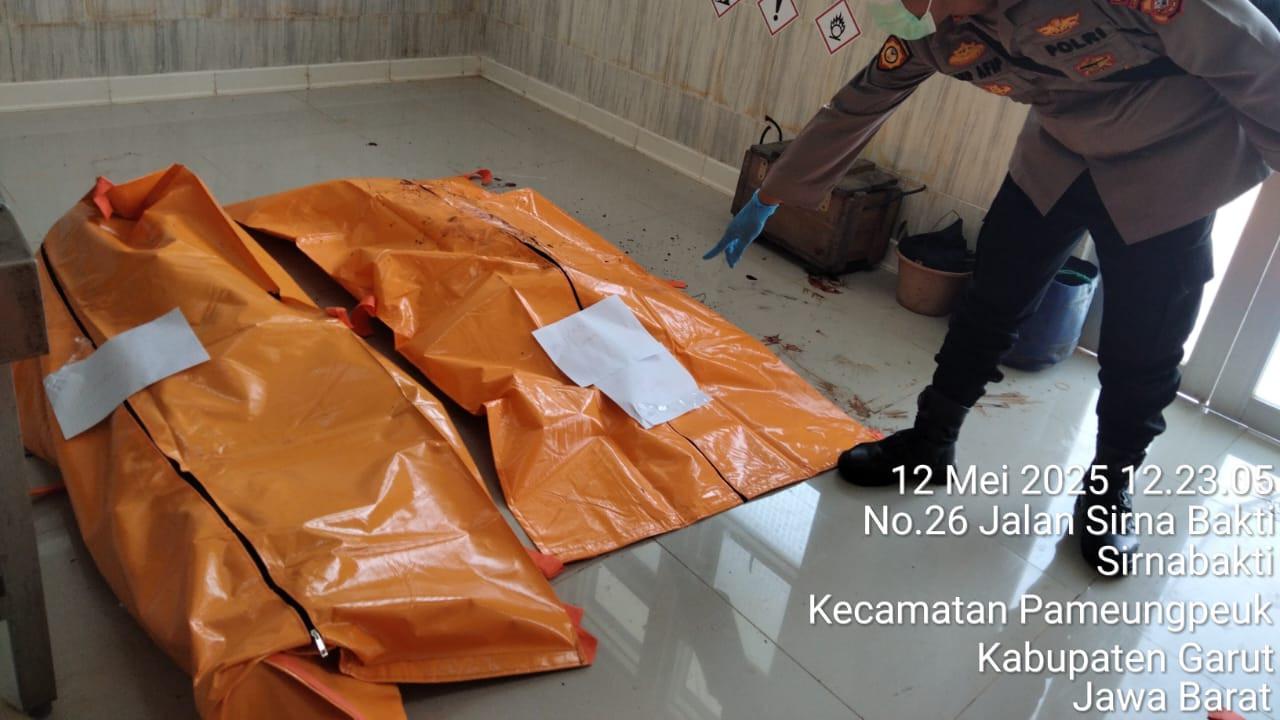 Kantong jenazah terkait ledakan di Garut