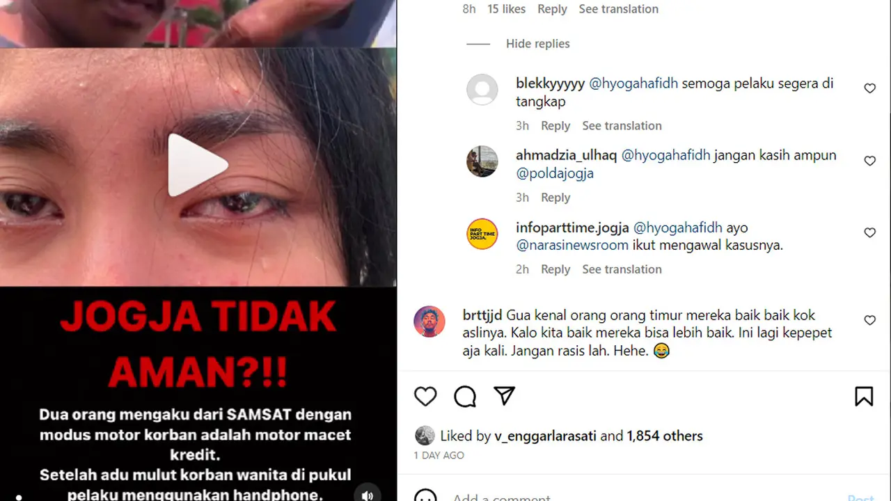 Akun instagram @hyugohafidh