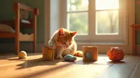 Cara Membuat Mainan Kucing Sendiri dari Barang Bekas di Rumah