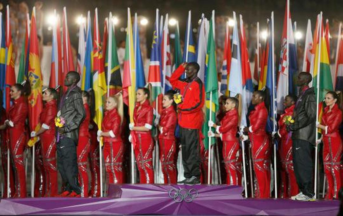Kembang api meriahkan penutupan Olimpiade