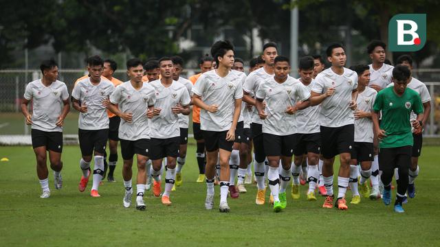 Latihan Timnas Indonesia U-22 untuk SEA Games 2023