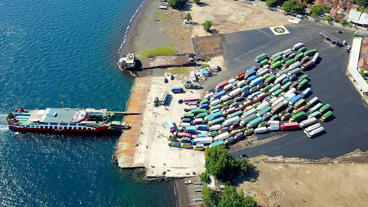 Penyeberangan lintas Ketapang-Gilimanuk. (Foto: ASDP Indonesia Ferry)