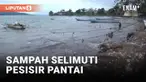 Tumpukan sampah terlihat di pesisir Pantai Passo, Kecamatan Baguala, Kota Ambon, Maluku. Selain merusak pemandangan, warga khawatir sampah ini akan mendatangkan penyakit.