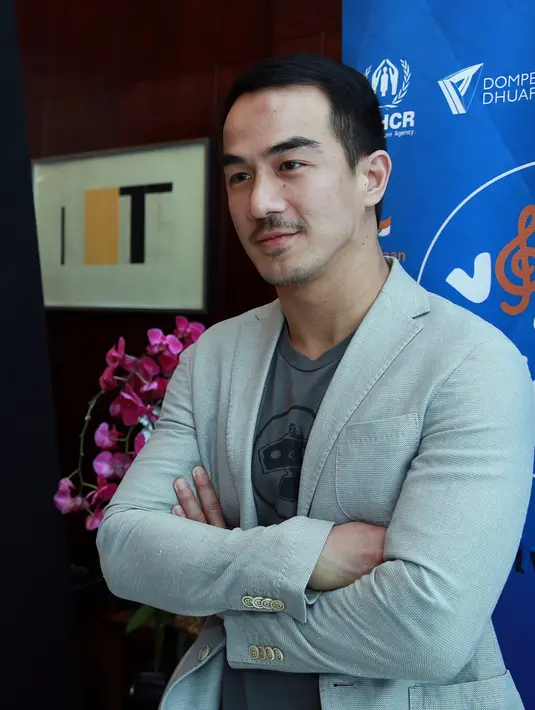 Joe yang juga terlibat sebagai pemain dalam film Fast and Furious 6 ini ternyata sempat mempelajari akting sampai ke negeri Paman Sam, Amerika. (Deki Prayoga/Bintang.Com)