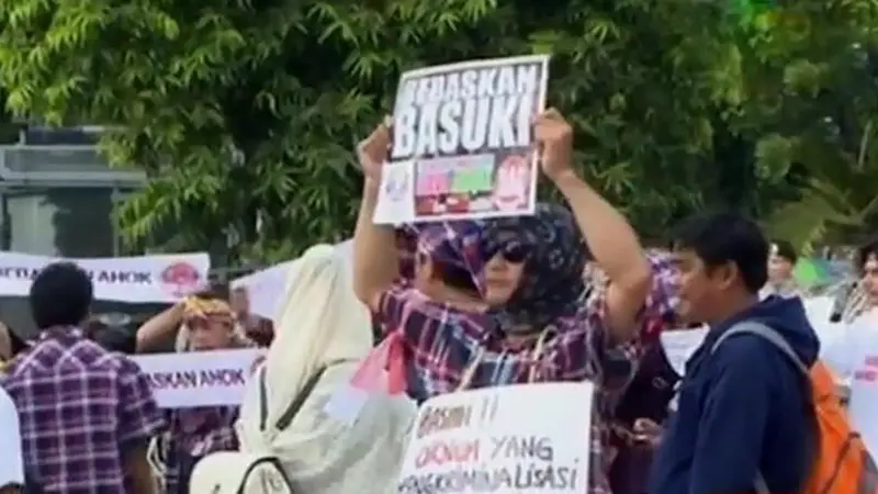 Pendukung Ahok