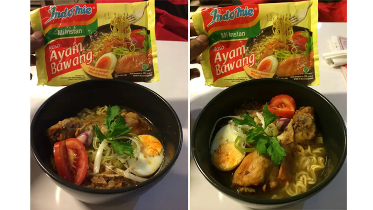 Makan Mie Mirip dengan Tampilan Bungkusnya, Ini Tempatnya