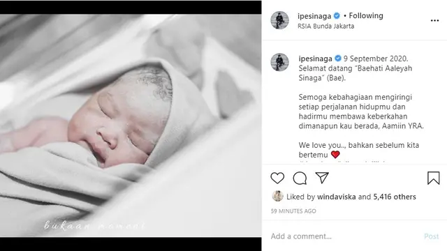 Indra Perdana Sinaga alias Naga (Foto: Instagram/@ipesinaga)