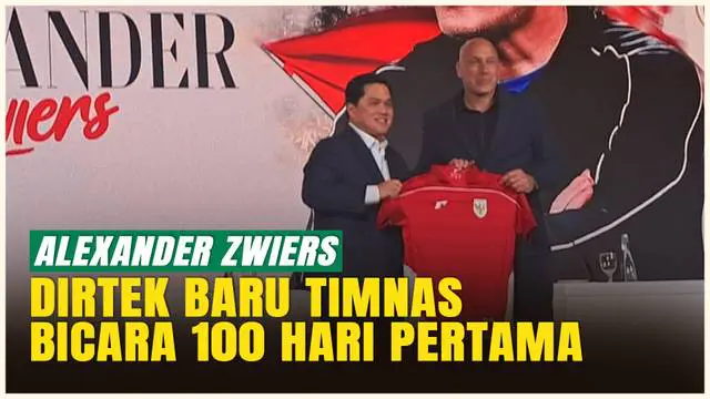 VIDEO: Resmi! Timnas Indonesia Punya Direktur Teknik Baru! Inilah Sosok Alexander Zwiers