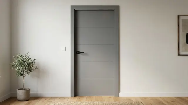 Pintu Abu-Abu Doff