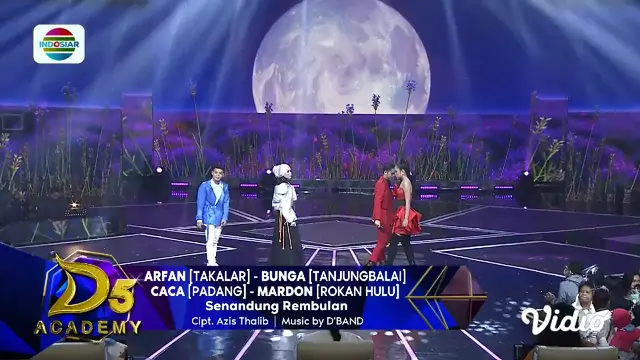 Empat Peserta Babak Show Top 24 Dangdut Academy 5 Group 6