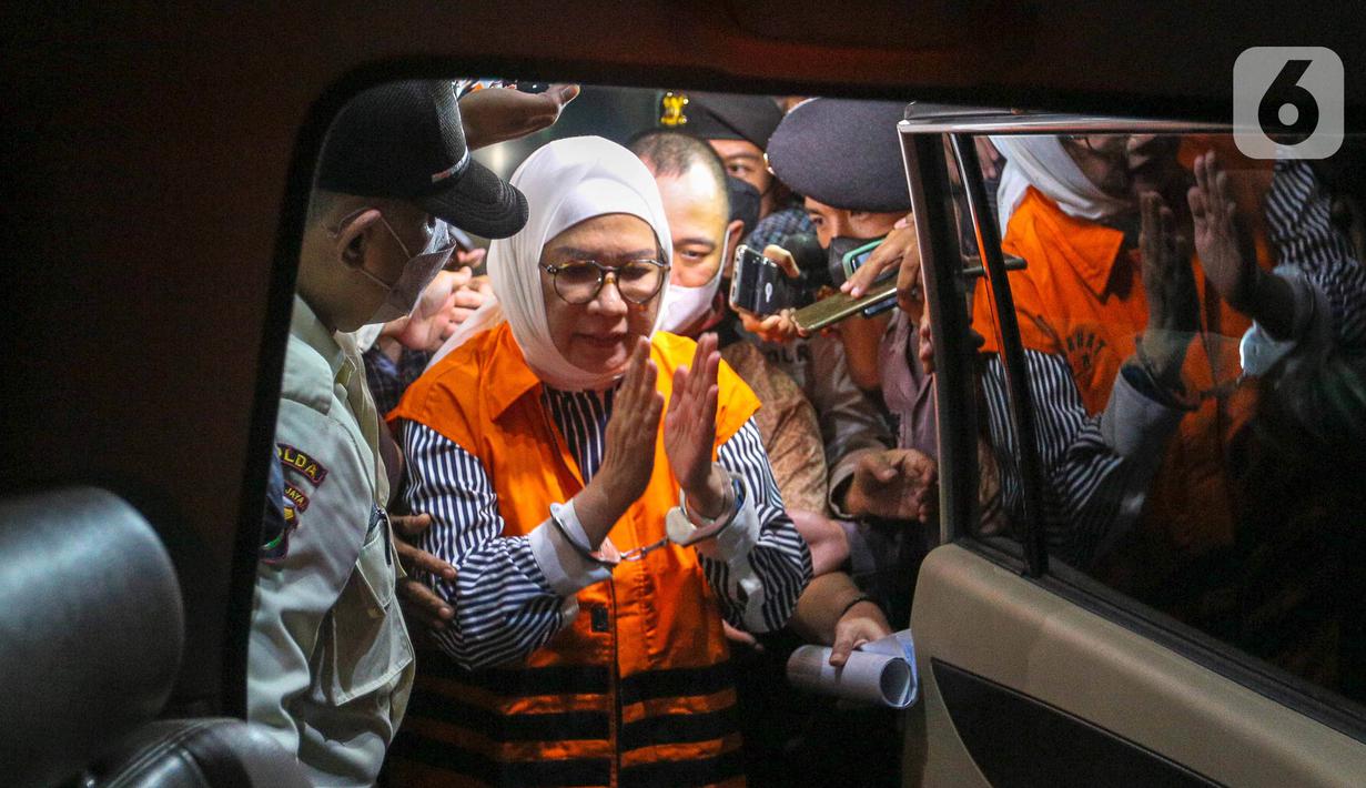 Untuk selanjutnya, Karen Agustiawan akan menjalani masa penahanan selama 20 hari ke depan. (Liputan6.com/Faizal Fanani)