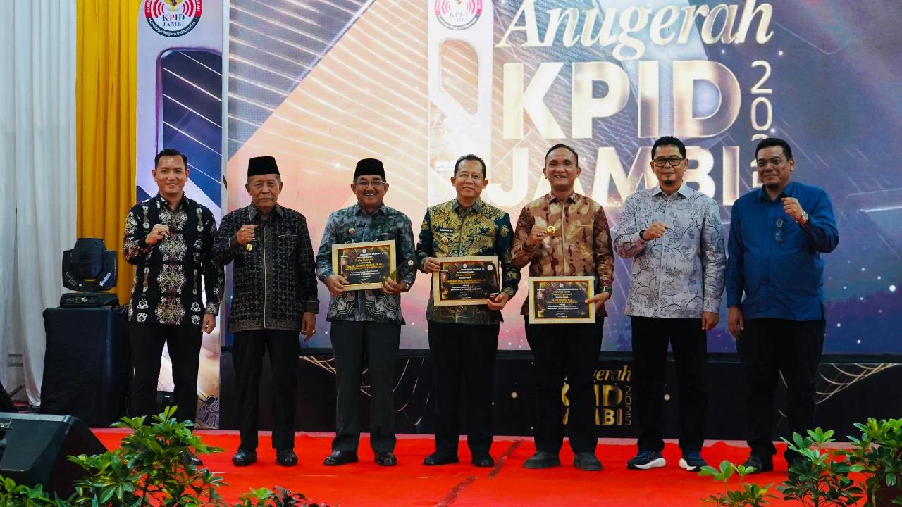 Malam Anugerah KPID Jambi 2025, Apresiasi Siaran Sehat dan Berkualitas