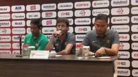 Konfrensi pers Bali United vs Timnas U-22 Indonesia (Liputan6.com / Dewi Divianta)
