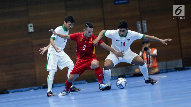 Timnas Futsal Putra Indonesia Kalah Melawan Vietnam