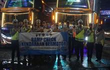 Polresta Pekalongan Gencarkan Pemeriksaan Kesehatan Sopir Mudik Lebaran 2026 Demi Keselamatan