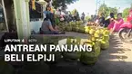 Demi dapurnya bisa mengepul untuk makanan keluarganya, antre panjang dilakukan sejumlah ibu-ibu agar bisa membeli tabung gas elpiji. Tabung gas 3 kilogram mendadak kosong di sejumlah wilayah Parepare.