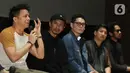 Band Noah menggelar konferensi pers di Jakarta, Selasa (30/8/2022). Band Noah akan menggelar konser dengan tajuk “NOAH #DekadeXperience”. (Liputan6.com/Herman Zakharia)