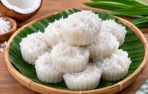 Resep Kue Kelapa Parut Kukus: Nikmati Kelembutan Tradisional dengan Sentuhan Renyah yang Menggoda