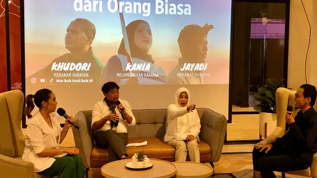 Atlet atletik disabilitas ceritakan tantangan hidupnya dengan bahasa isyarat