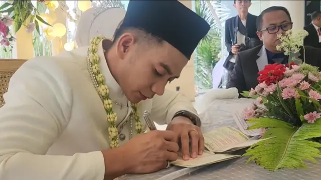 Pernikahan Rizki DA dan Hersa Rahayu Juliyanti