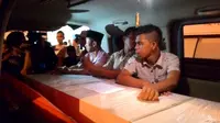 Jenazah WNI korban kapal tenggelam di Malaysia tiba di Banda Aceh(Liputan6.com/Windy Phaqta)