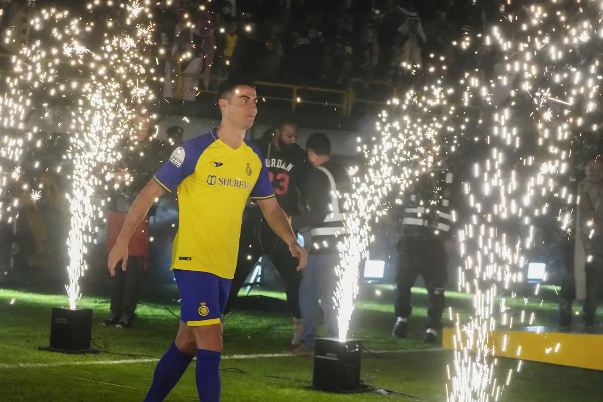 Foto: Meriahnya Sambutan Al Nassr untuk Sang Megabintang Cristiano Ronaldo