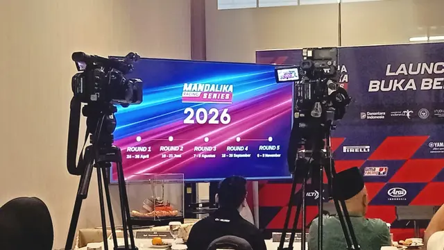 Jadwal Pertamina Mandalika Racing series 2026