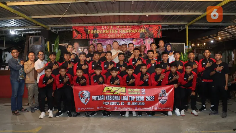 Dukung Academy sepak Bola Lokal, Kapolres Sukoharjo Lakukan Ini