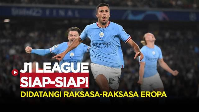 Berita video klub-klub raksasa sambangi J1 League akhir bulan ini, salah satunya ada Man. City