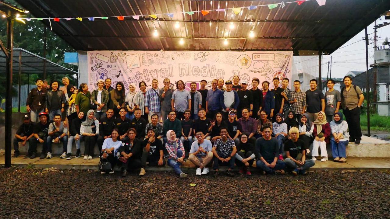 AJI Palembang dan Organisasi Jurnalis di Sumsel Pamer Karya di Festival Media 2023