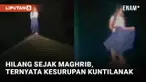 Diduga Kesurupan Kuntilanak, Seorang Wanita Merayap ke Atap Rumah