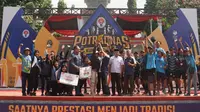 Penutupan Potradnas 2023 yang digelar di Kuningan, Jawa Barat. (Bola.com/Dok. Kemenpora)