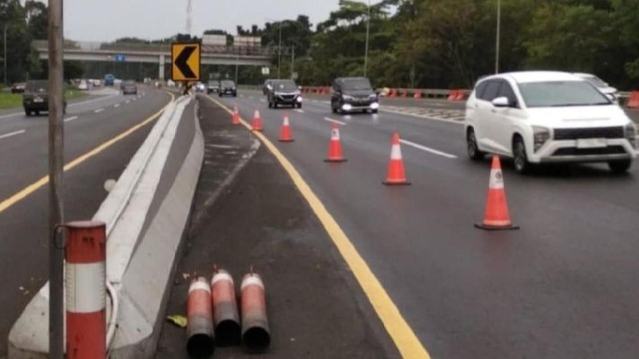 Antisipasi Kemacetan, Contraflow Diterapkan di Tol Jagorawi Arah Puncak