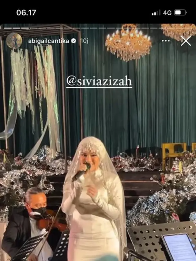 Tiba-tiba Umumkan Nikah, Ini 6 Momen Pernikahan Sivia Azizah Mantan Personel Blink