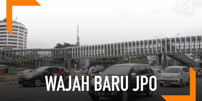 VIDEO: Wajah Baru JPO di Pusat Jakarta