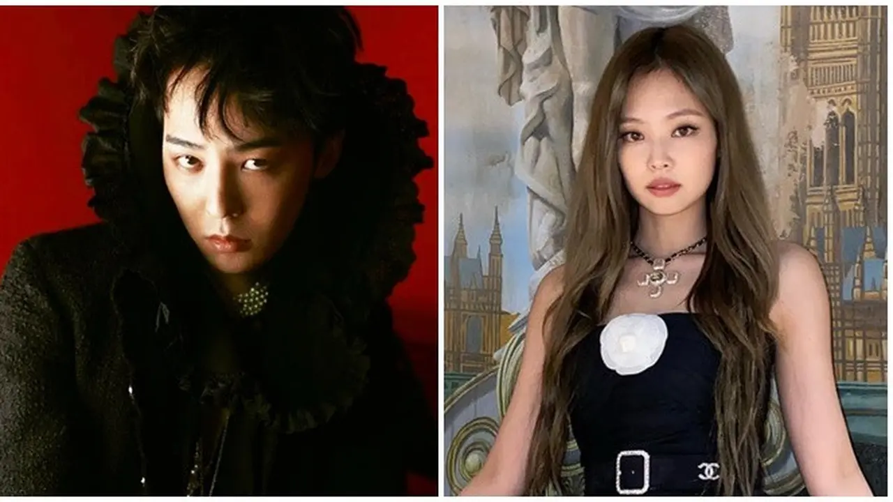Tampilan Jennie dan Gdragon kenakan Chanel