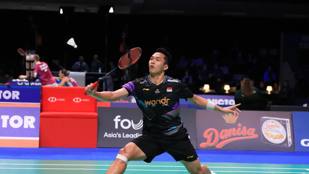 Jonatan Christie - Denmark Open 2024 - Bulu Tangkis