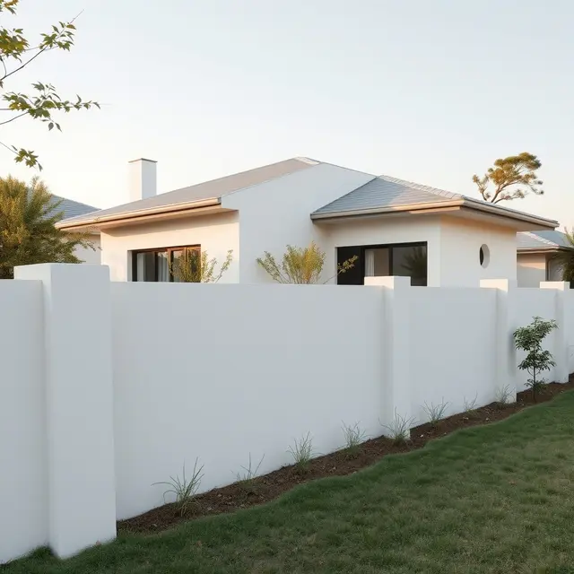 Model Pagar Rumah Tembok Sederhana