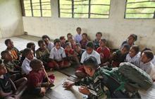 Dedikasi Prajurit TNI Mengajar di Puncak Jaya, Wujudkan Asa Pendidikan di Papua Tengah