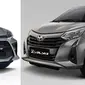 Toyota Agya G dan Toyota Calya E (TAM)