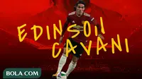 Manchester United - Edinson Cavani (Bola.com/Adreanus Titus)