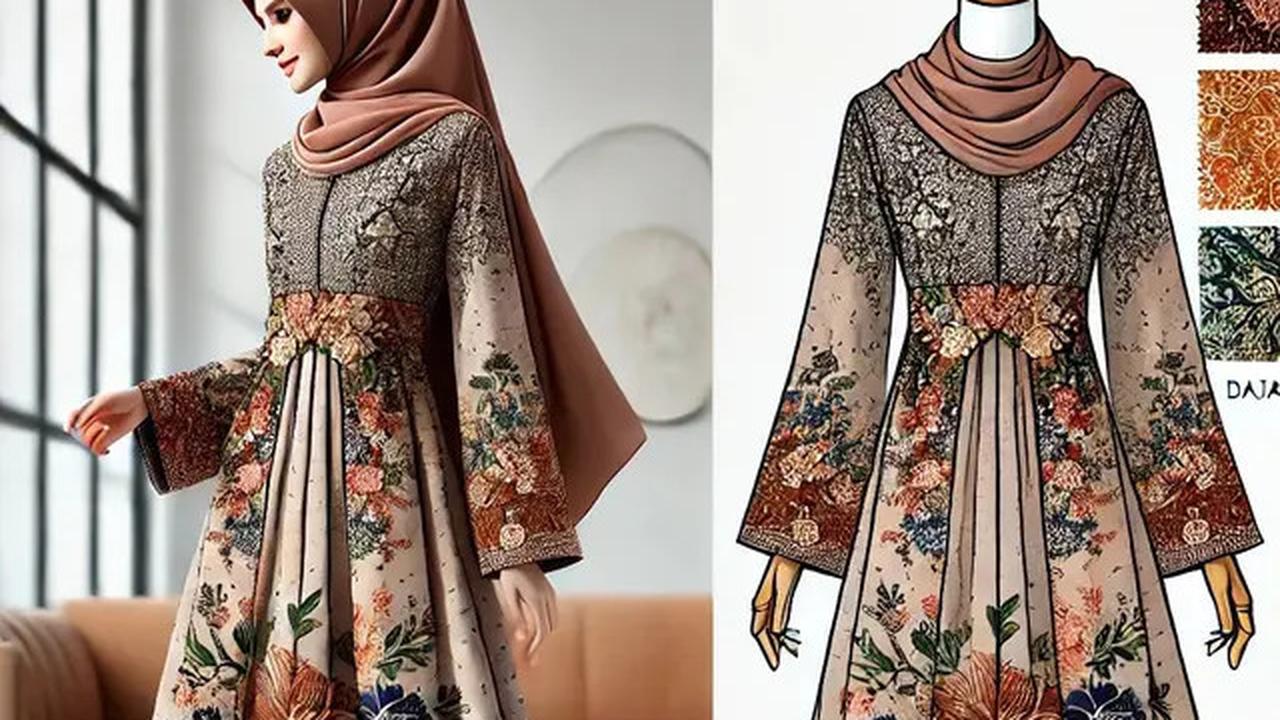 5 Tren Model Gamis Brokat Terbaru 2025, Tampil Anggun dan Stylish di Acara Spesial