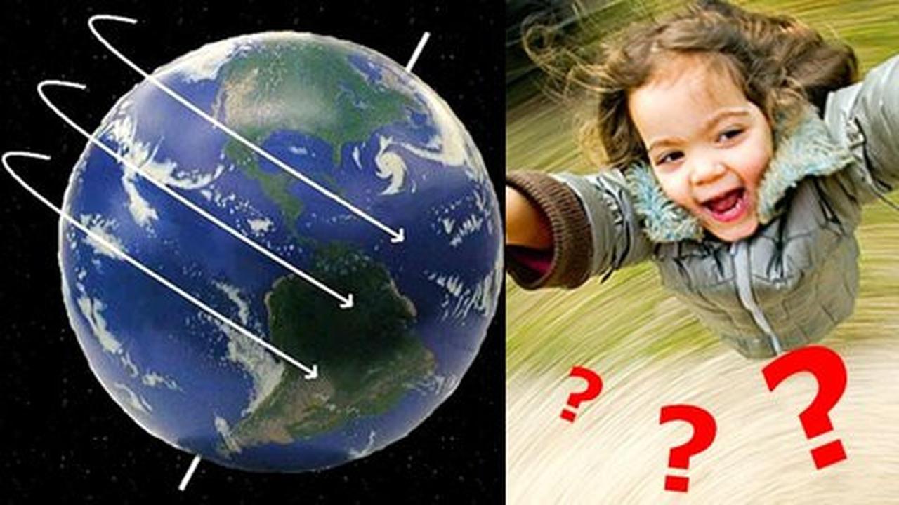 Bumi berputar kencang, mengapa manusia tak ikut terlempar?