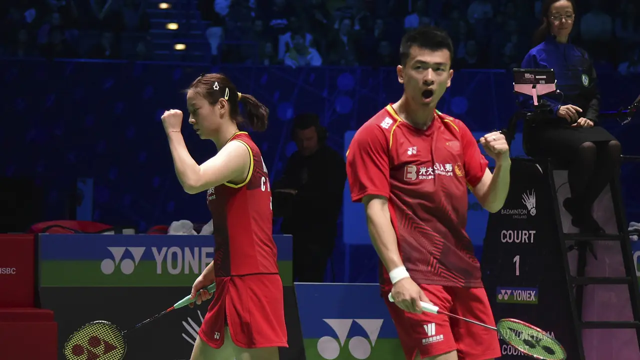 Foto: Melihat Perjuangan Maksimal Rehan / Lisa yang Masih Gagal Robohkan Tembok China di Semifinal All England 2023