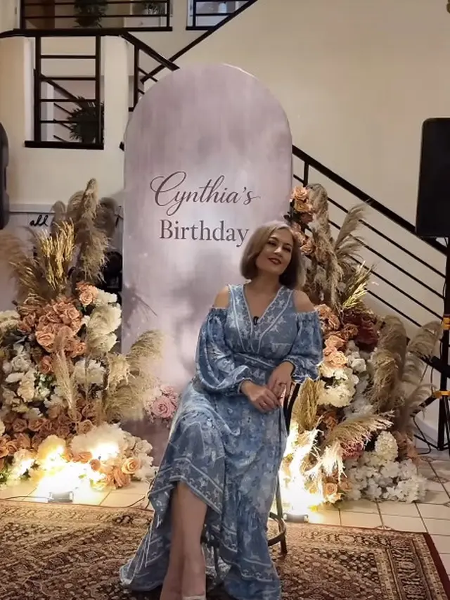 Dekorasi Acara Ultah Cynthia Lamusu ke-48 (Foto: Instagram @cynthia_lamusu)