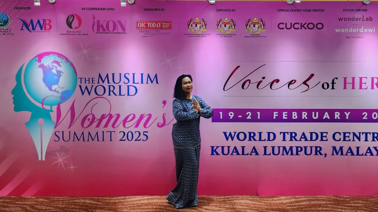 Nukila Evanty tampil di Voices of Her Festival pada Women's  Summit Malaysia 2025