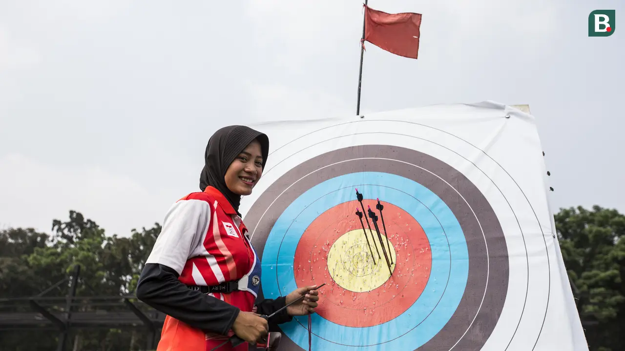 Latihan Panahan Asian Games