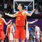 Tiongkok mendominasi bola basket di Asian Games 2018 (ANTARA FOTO/INASGOC/Wahyudin/Aa/18)