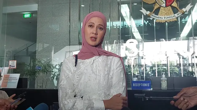 Paula Verhoeven melaporkan dugaan kekerasan rumah tangga ke Komnas Perempuan