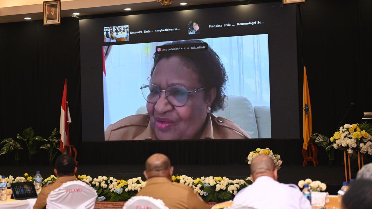 Wamendagri Ribka Haluk Tekankan Sinkronisasi RKPD 2027 Papua Pegunungan dengan Agenda Nasional